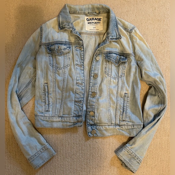 Garage denim jacket classic fit size small - Picture 2 of 2